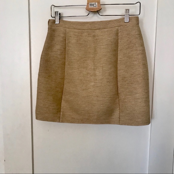 Blush pink Sandro Paris mini skirt - Picture 3 of 5